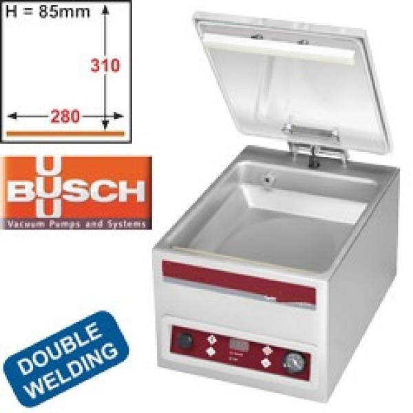 GA-80P/S JUMBO PLUS (25) Vakuum-Maschine (8m3/Std) Schweißbalken 280mm